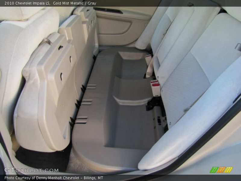 Gold Mist Metallic / Gray 2010 Chevrolet Impala LS
