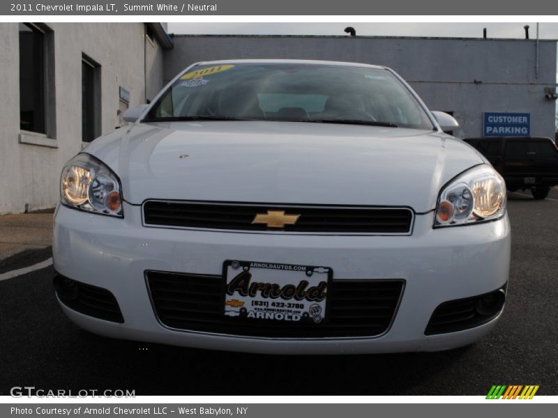 Summit White / Neutral 2011 Chevrolet Impala LT
