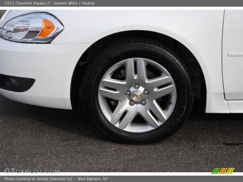 Summit White / Neutral 2011 Chevrolet Impala LT