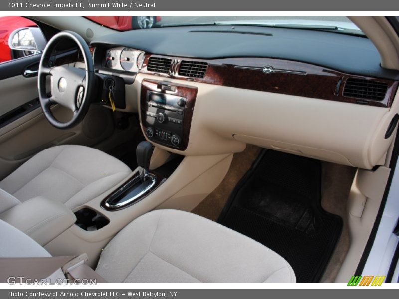 Summit White / Neutral 2011 Chevrolet Impala LT