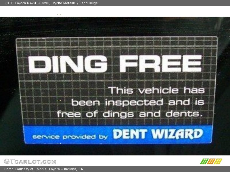 Pyrite Metallic / Sand Beige 2010 Toyota RAV4 I4 4WD