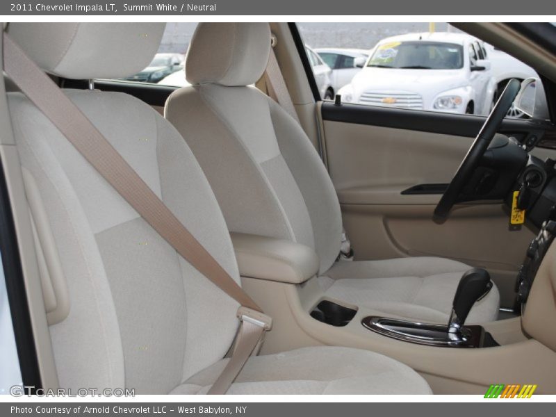 Summit White / Neutral 2011 Chevrolet Impala LT