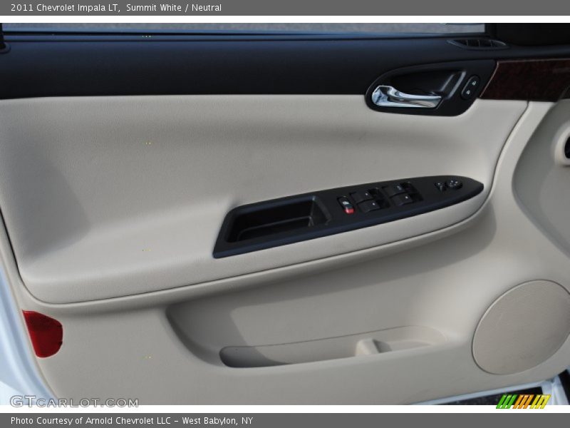 Summit White / Neutral 2011 Chevrolet Impala LT