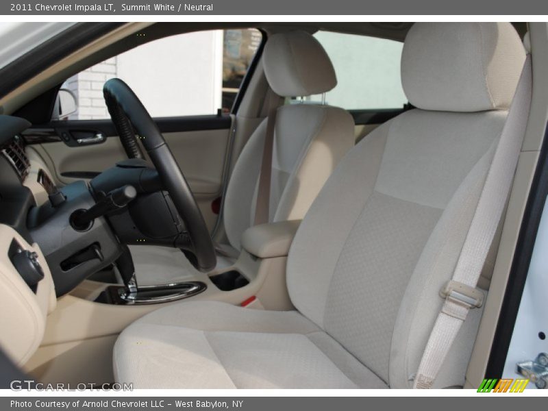 Summit White / Neutral 2011 Chevrolet Impala LT