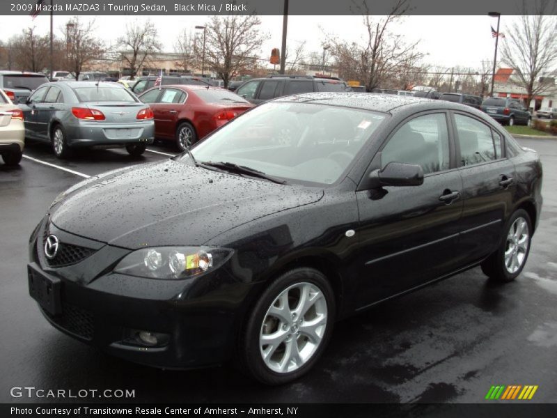 Black Mica / Black 2009 Mazda MAZDA3 i Touring Sedan