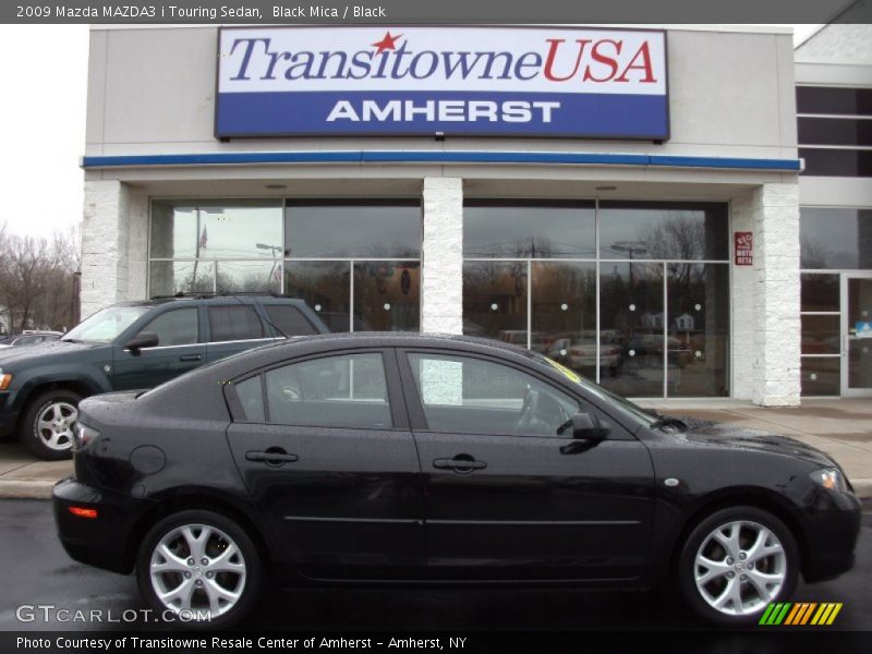 Black Mica / Black 2009 Mazda MAZDA3 i Touring Sedan