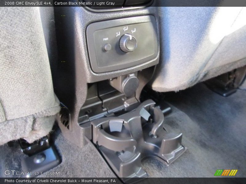 Carbon Black Metallic / Light Gray 2008 GMC Envoy SLE 4x4
