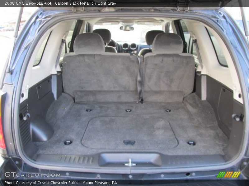Carbon Black Metallic / Light Gray 2008 GMC Envoy SLE 4x4