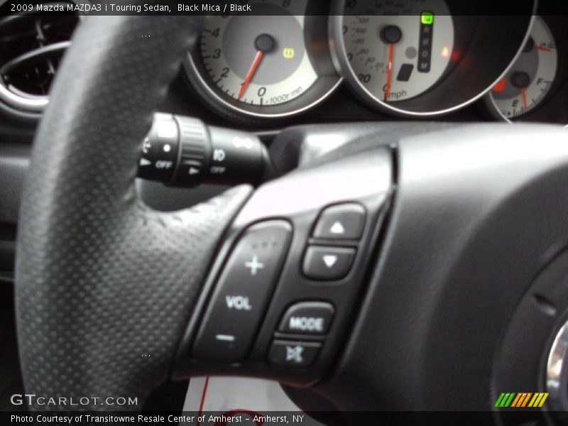 Black Mica / Black 2009 Mazda MAZDA3 i Touring Sedan