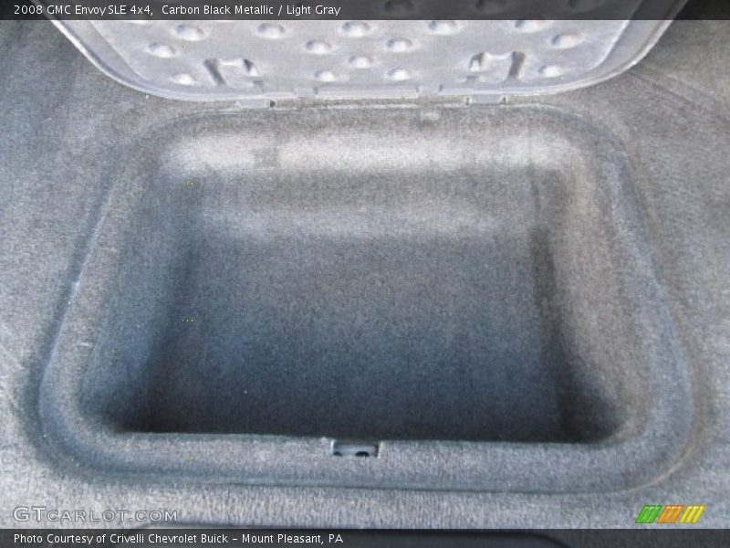 Carbon Black Metallic / Light Gray 2008 GMC Envoy SLE 4x4