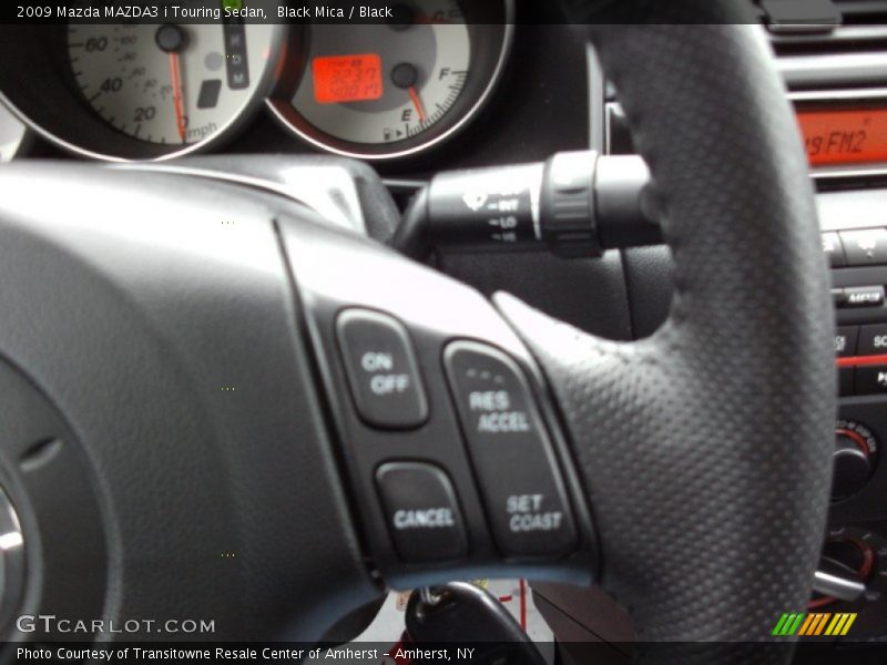 Black Mica / Black 2009 Mazda MAZDA3 i Touring Sedan