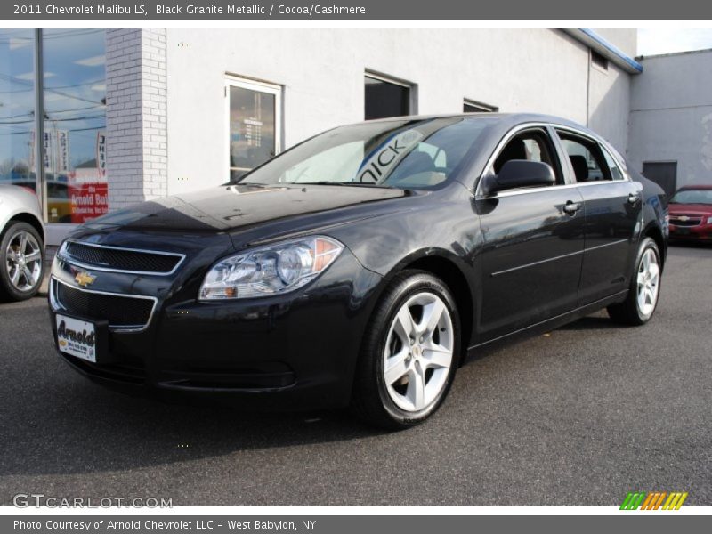 Black Granite Metallic / Cocoa/Cashmere 2011 Chevrolet Malibu LS