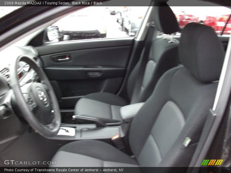 Black Mica / Black 2009 Mazda MAZDA3 i Touring Sedan