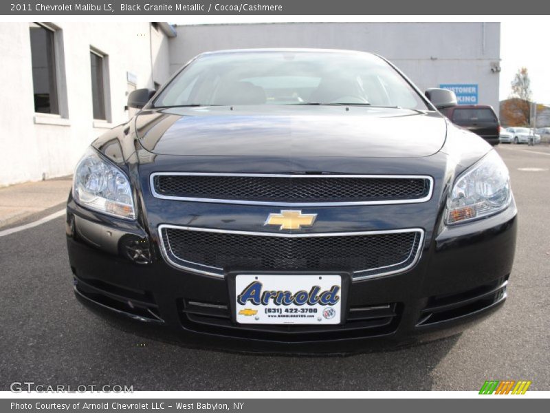 Black Granite Metallic / Cocoa/Cashmere 2011 Chevrolet Malibu LS