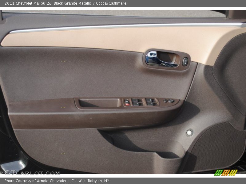 Black Granite Metallic / Cocoa/Cashmere 2011 Chevrolet Malibu LS