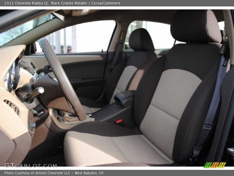 Black Granite Metallic / Cocoa/Cashmere 2011 Chevrolet Malibu LS