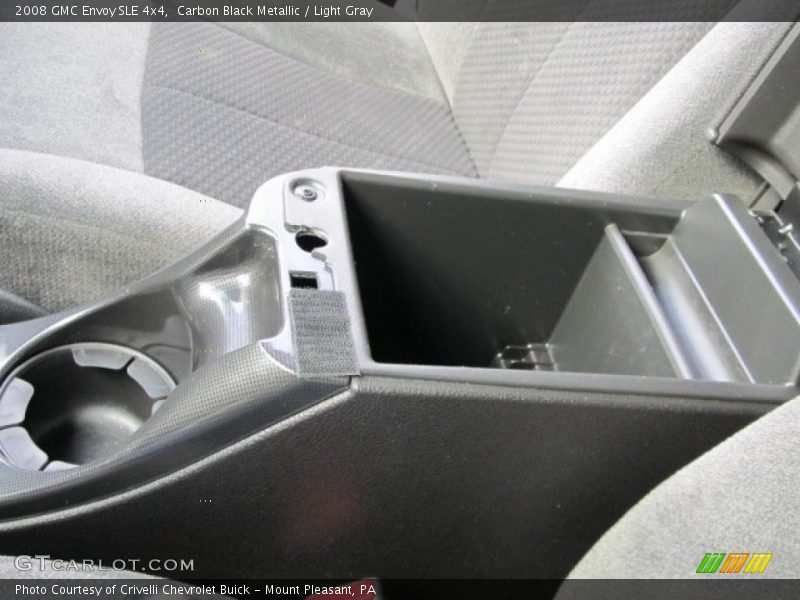 Carbon Black Metallic / Light Gray 2008 GMC Envoy SLE 4x4