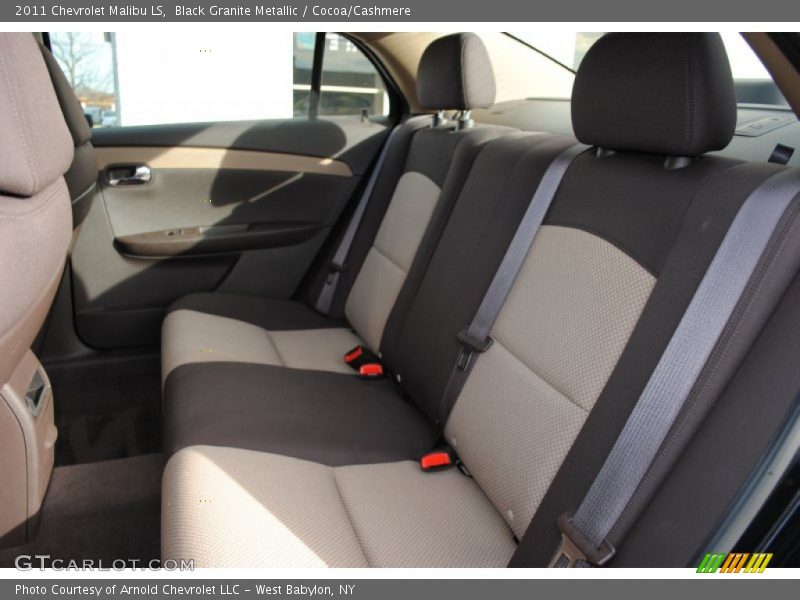 Black Granite Metallic / Cocoa/Cashmere 2011 Chevrolet Malibu LS