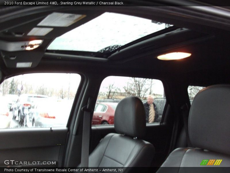 Sterling Grey Metallic / Charcoal Black 2010 Ford Escape Limited 4WD