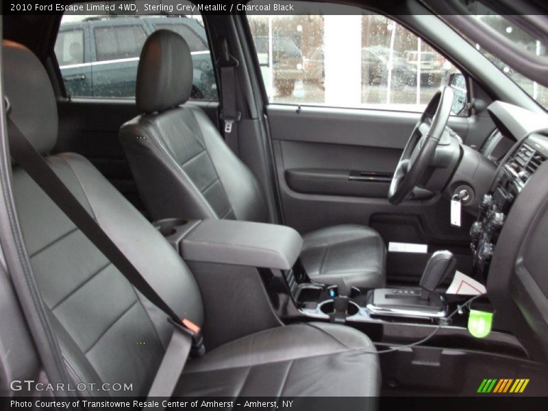 Sterling Grey Metallic / Charcoal Black 2010 Ford Escape Limited 4WD