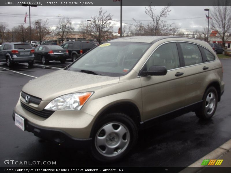 Borrego Beige Metallic / Ivory 2008 Honda CR-V LX