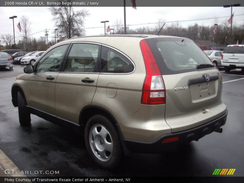 Borrego Beige Metallic / Ivory 2008 Honda CR-V LX