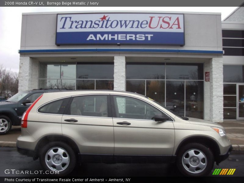 Borrego Beige Metallic / Ivory 2008 Honda CR-V LX