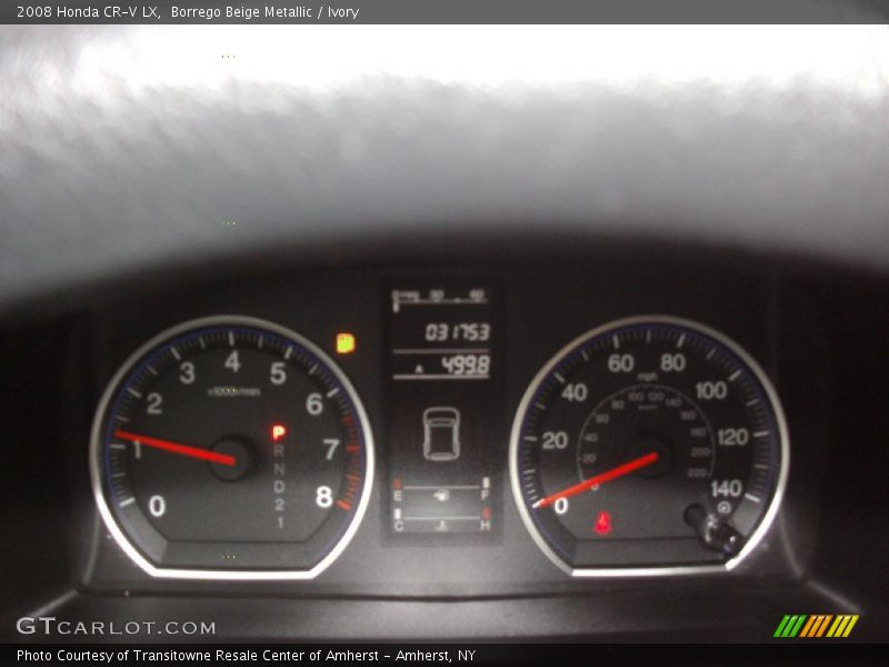 Borrego Beige Metallic / Ivory 2008 Honda CR-V LX