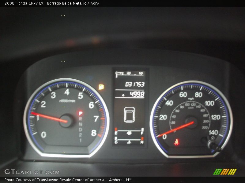 Borrego Beige Metallic / Ivory 2008 Honda CR-V LX