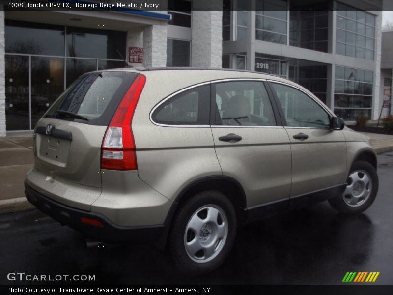 Borrego Beige Metallic / Ivory 2008 Honda CR-V LX
