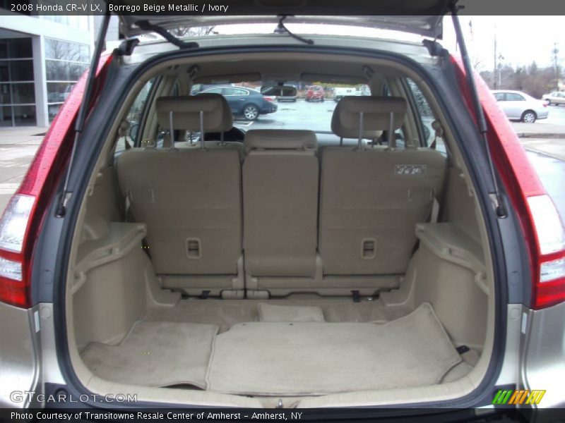 Borrego Beige Metallic / Ivory 2008 Honda CR-V LX