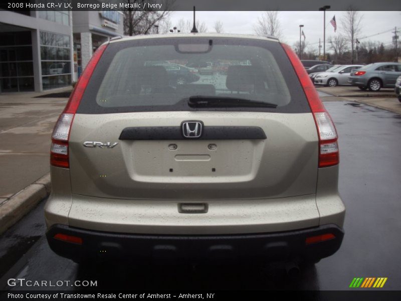 Borrego Beige Metallic / Ivory 2008 Honda CR-V LX
