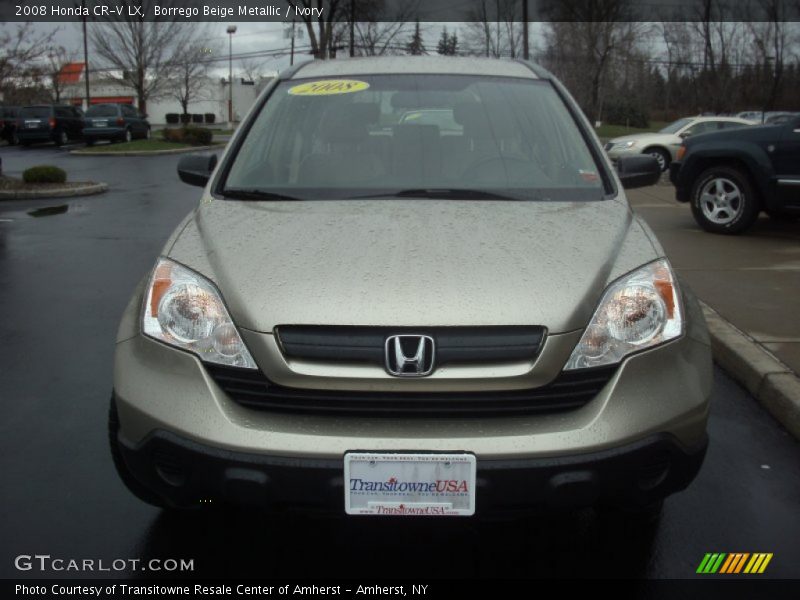 Borrego Beige Metallic / Ivory 2008 Honda CR-V LX