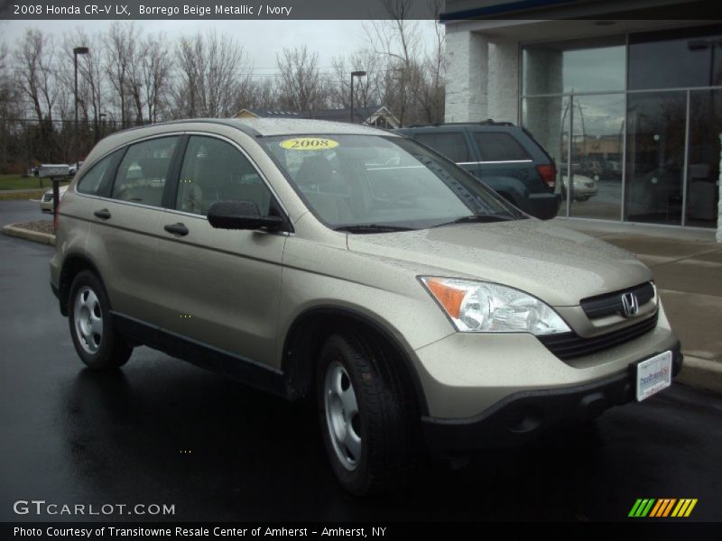 Borrego Beige Metallic / Ivory 2008 Honda CR-V LX