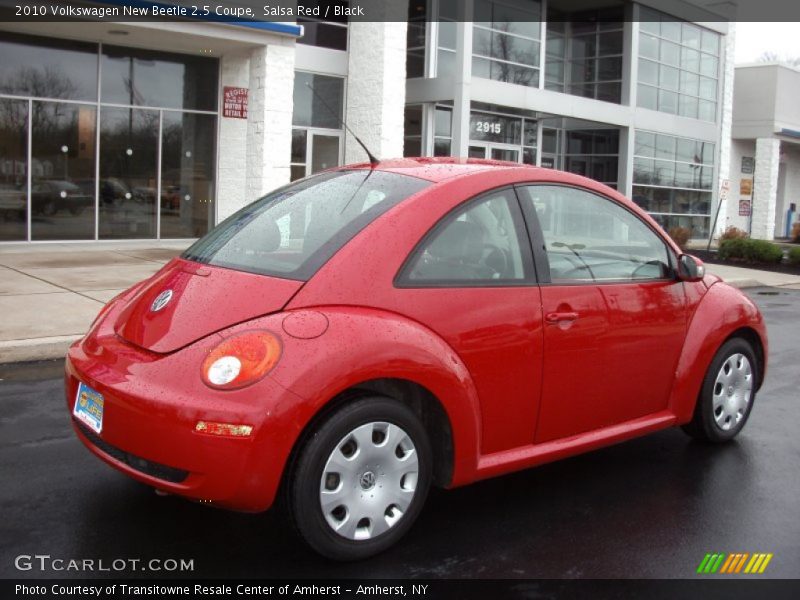 Salsa Red / Black 2010 Volkswagen New Beetle 2.5 Coupe