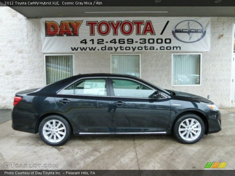 Cosmic Gray Mica / Ash 2012 Toyota Camry Hybrid XLE