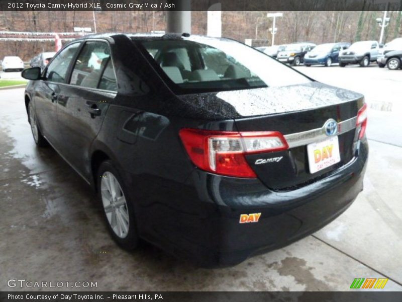 Cosmic Gray Mica / Ash 2012 Toyota Camry Hybrid XLE