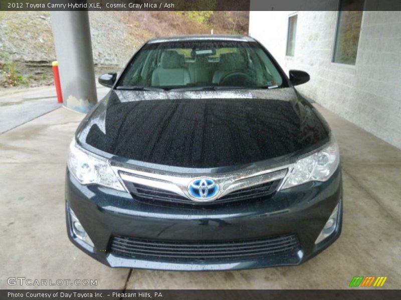 Cosmic Gray Mica / Ash 2012 Toyota Camry Hybrid XLE
