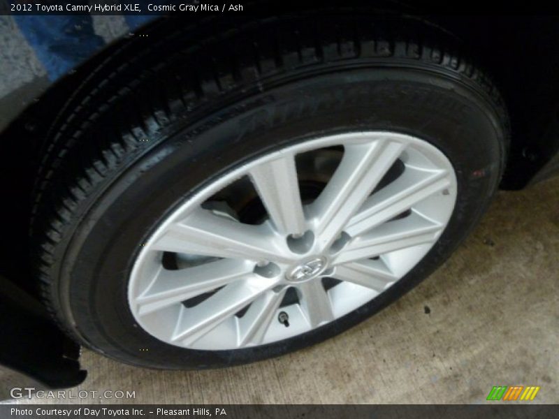 Cosmic Gray Mica / Ash 2012 Toyota Camry Hybrid XLE