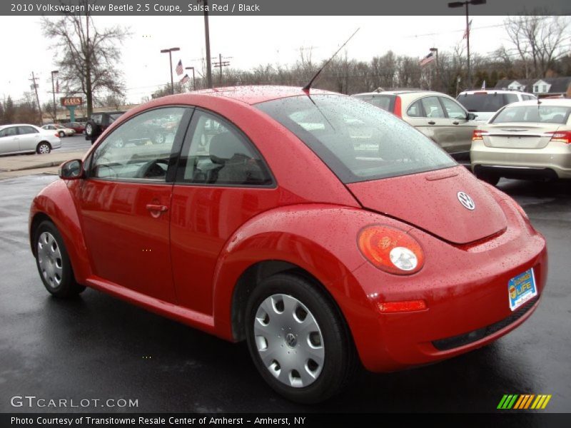 Salsa Red / Black 2010 Volkswagen New Beetle 2.5 Coupe