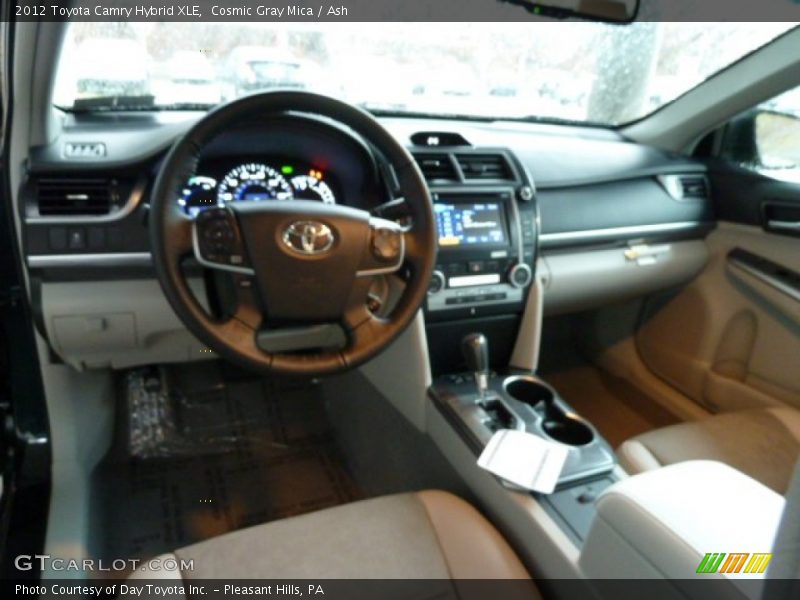 Cosmic Gray Mica / Ash 2012 Toyota Camry Hybrid XLE