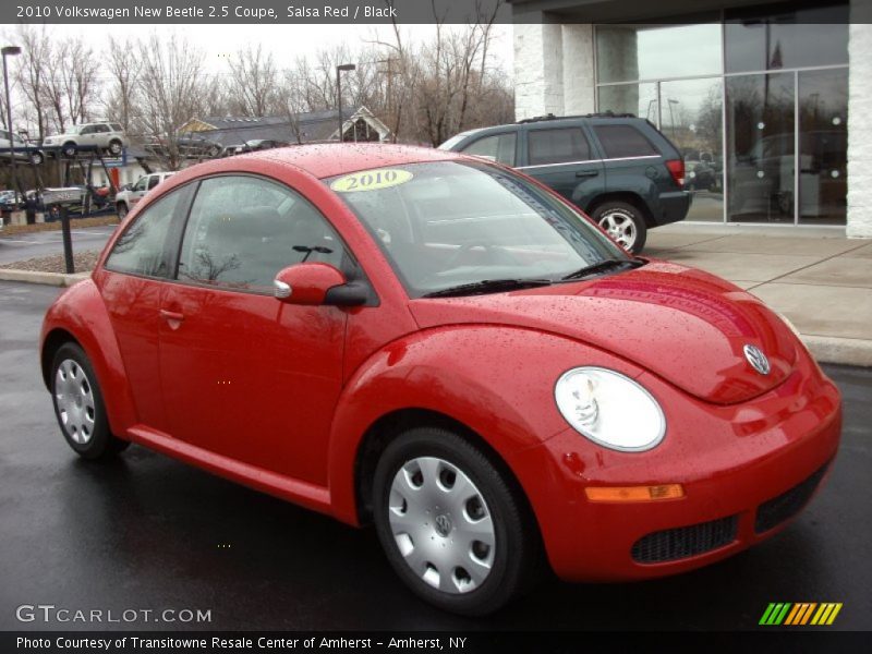 Salsa Red / Black 2010 Volkswagen New Beetle 2.5 Coupe