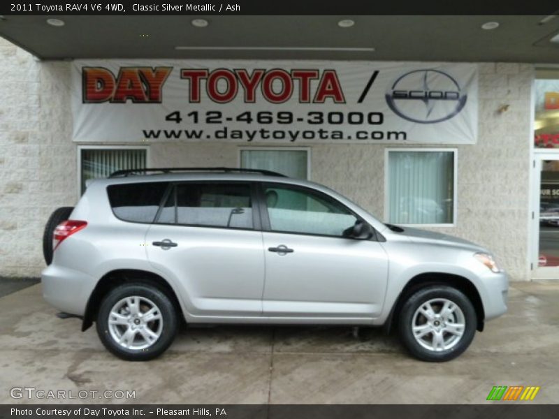 Classic Silver Metallic / Ash 2011 Toyota RAV4 V6 4WD