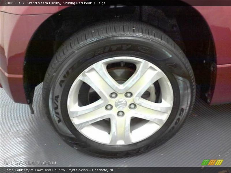 Shining Red Pearl / Beige 2006 Suzuki Grand Vitara Luxury