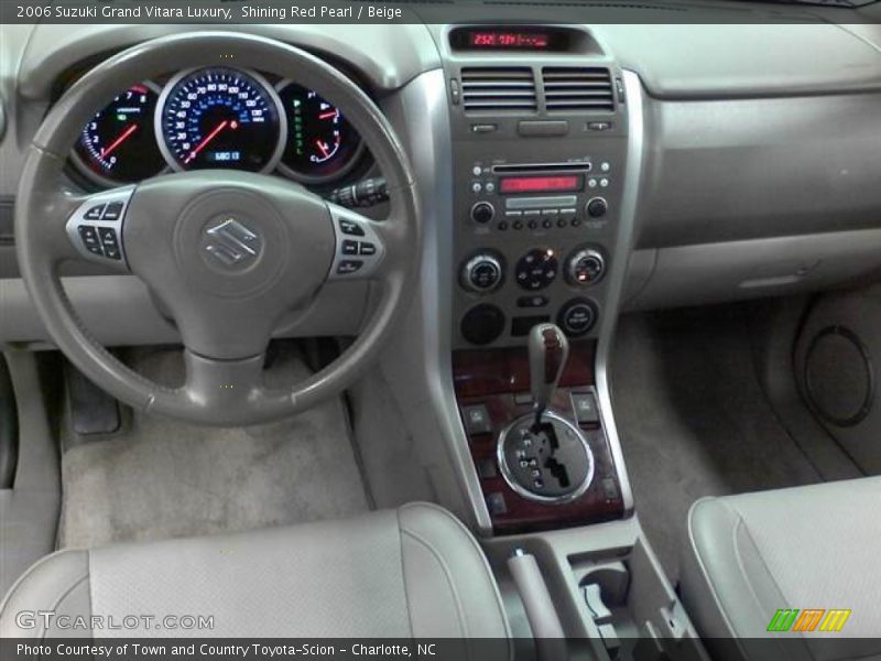 Shining Red Pearl / Beige 2006 Suzuki Grand Vitara Luxury