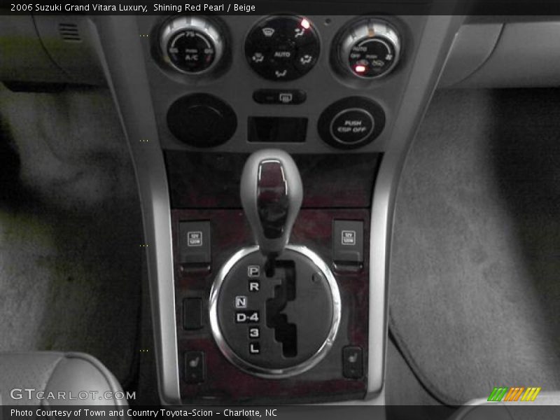  2006 Grand Vitara Luxury 5 Speed Automatic Shifter