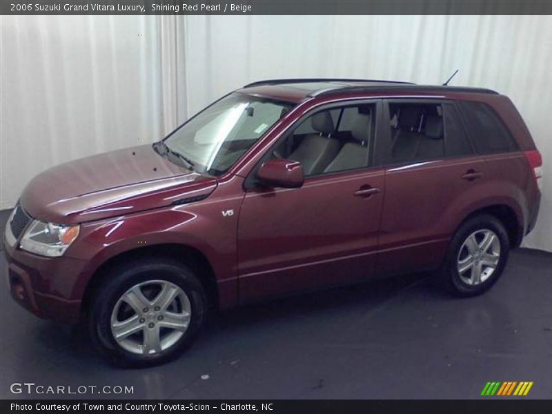 Shining Red Pearl / Beige 2006 Suzuki Grand Vitara Luxury