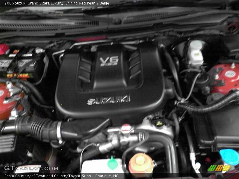 Shining Red Pearl / Beige 2006 Suzuki Grand Vitara Luxury
