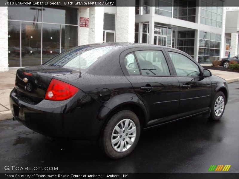 Black Granite Metallic / Gray 2010 Chevrolet Cobalt LT Sedan