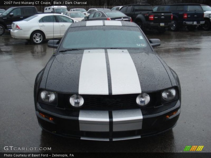 Black / Dark Charcoal 2007 Ford Mustang GT Coupe
